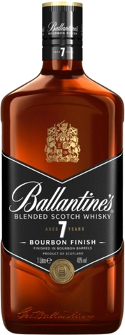 Ballantine's 7y Blended Scotch Whisky Bourbon Finish 40% 1L