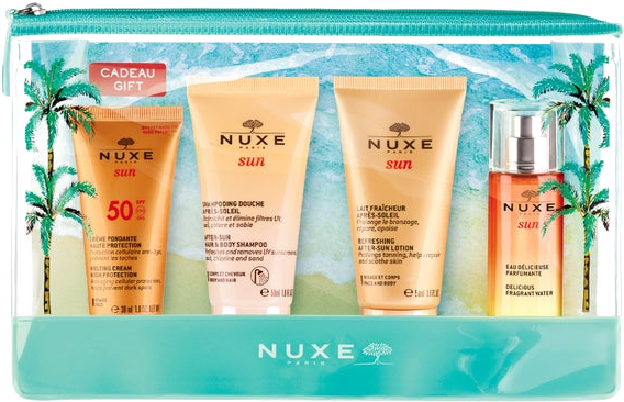 Nuxe Travel Exclusivesunny Travels Pouch Set