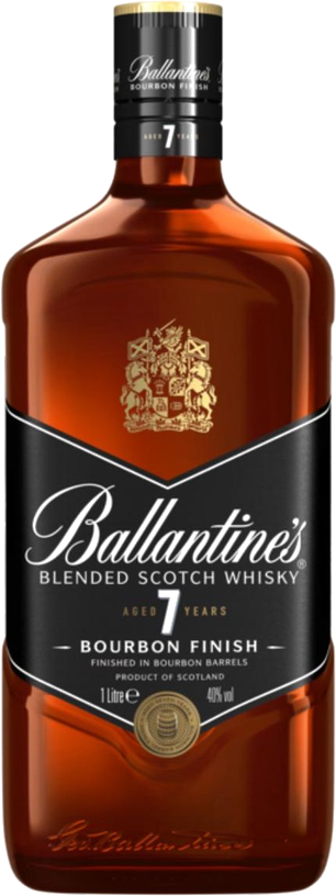 Ballantine's 7y Blended Scotch Whisky Bourbon Finish 40 % 1L
