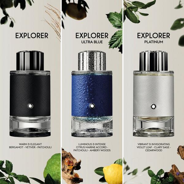 Montblanc Explorer Gift Set 2x100ml + 7.5ml Eau de Parfum | Duty Free Madrid Airport Shops